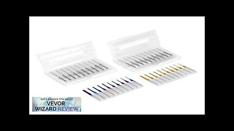 VEVOR 40pcs End Mills CNC Router Bits 1/8" Shank CNC Cutter Milling Review