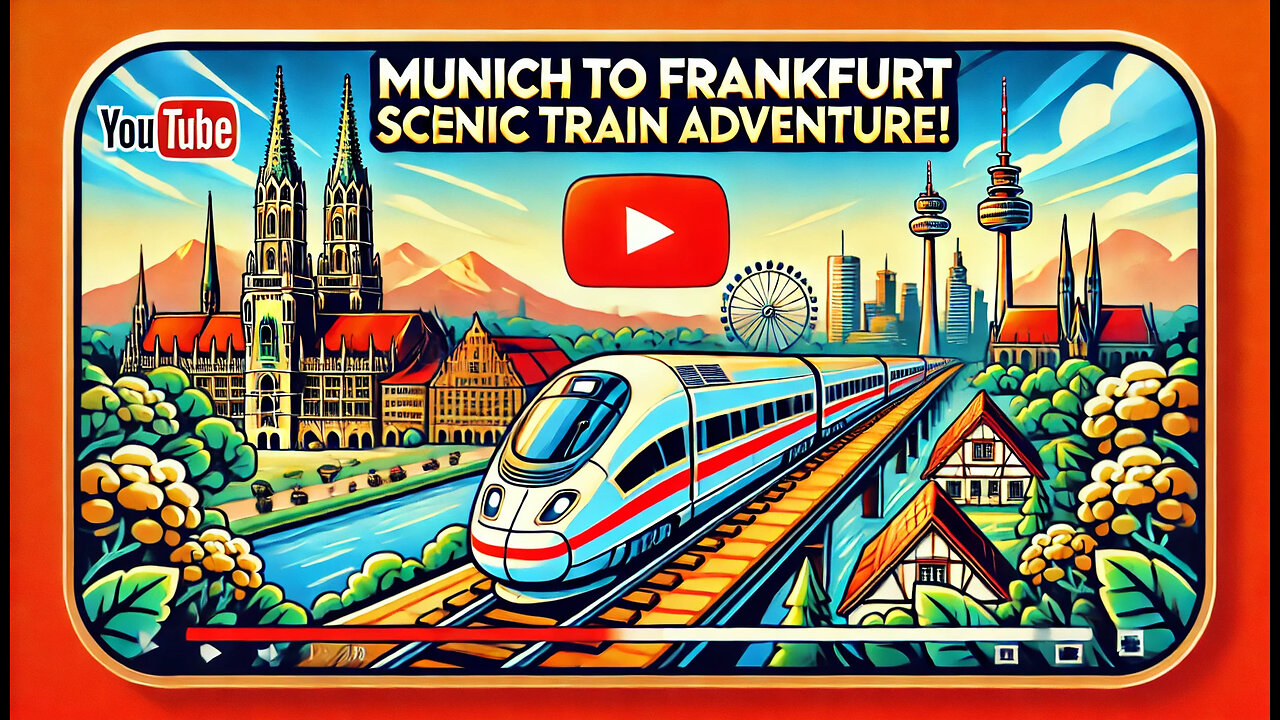 Calm Journey from Munich to Frankfurt