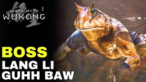 Beating Lang-Li-Guhh-Baw Boss In Black Myth: Wukong