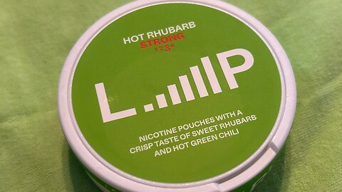 Loop Hot Rhubarb (Nicotine Pouches) Review