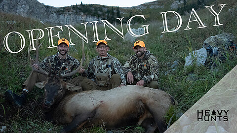 Opening Day | Wyoming Public Land Elk Hunt | 4K | Hunting High Country Bulls!