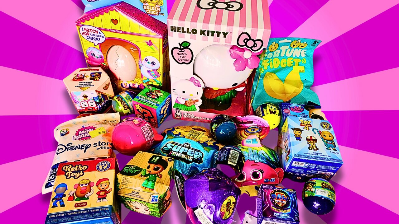 ASMR UNBOXING SURPRISE TOYS BLIND BOXES