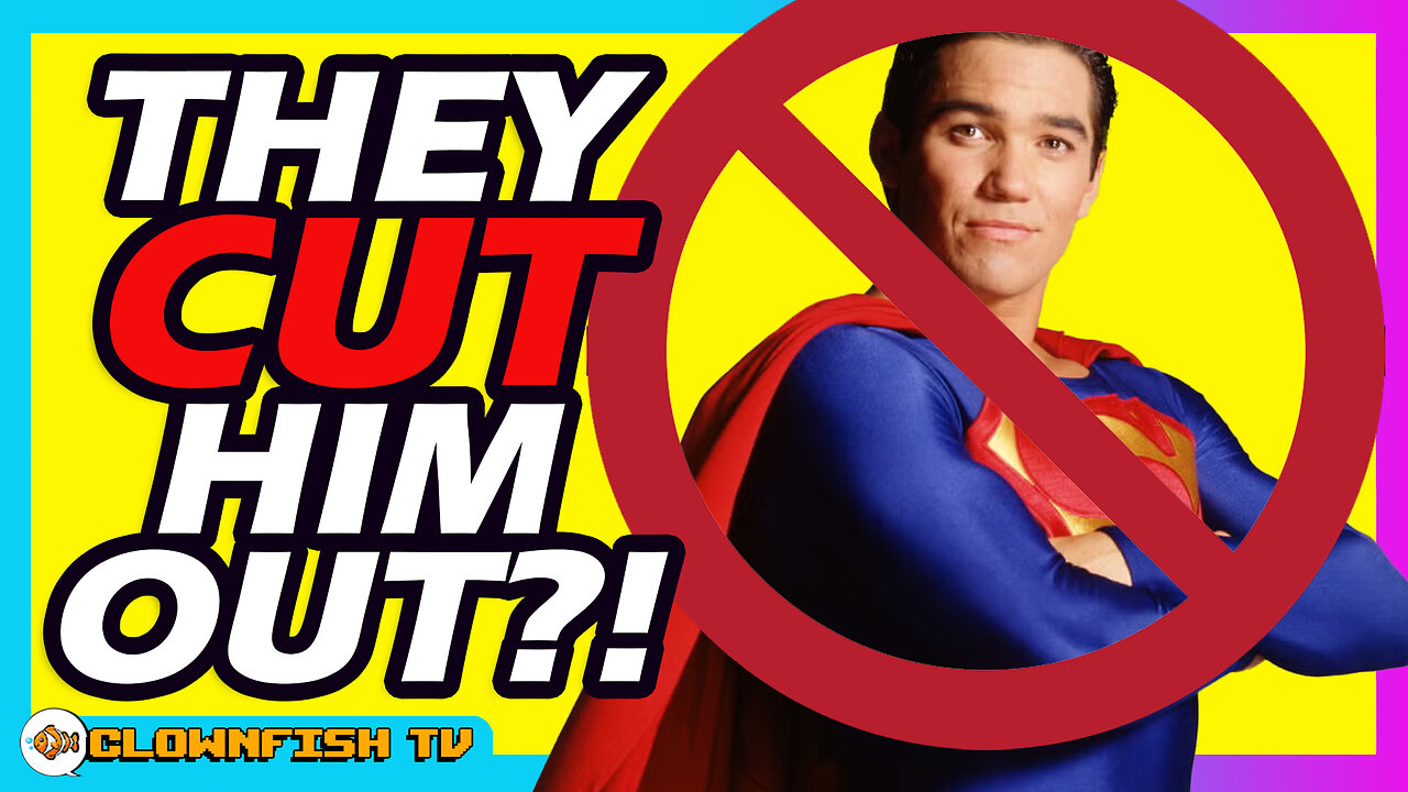 Dean Cain REMOVED from Superman Group Photo?!