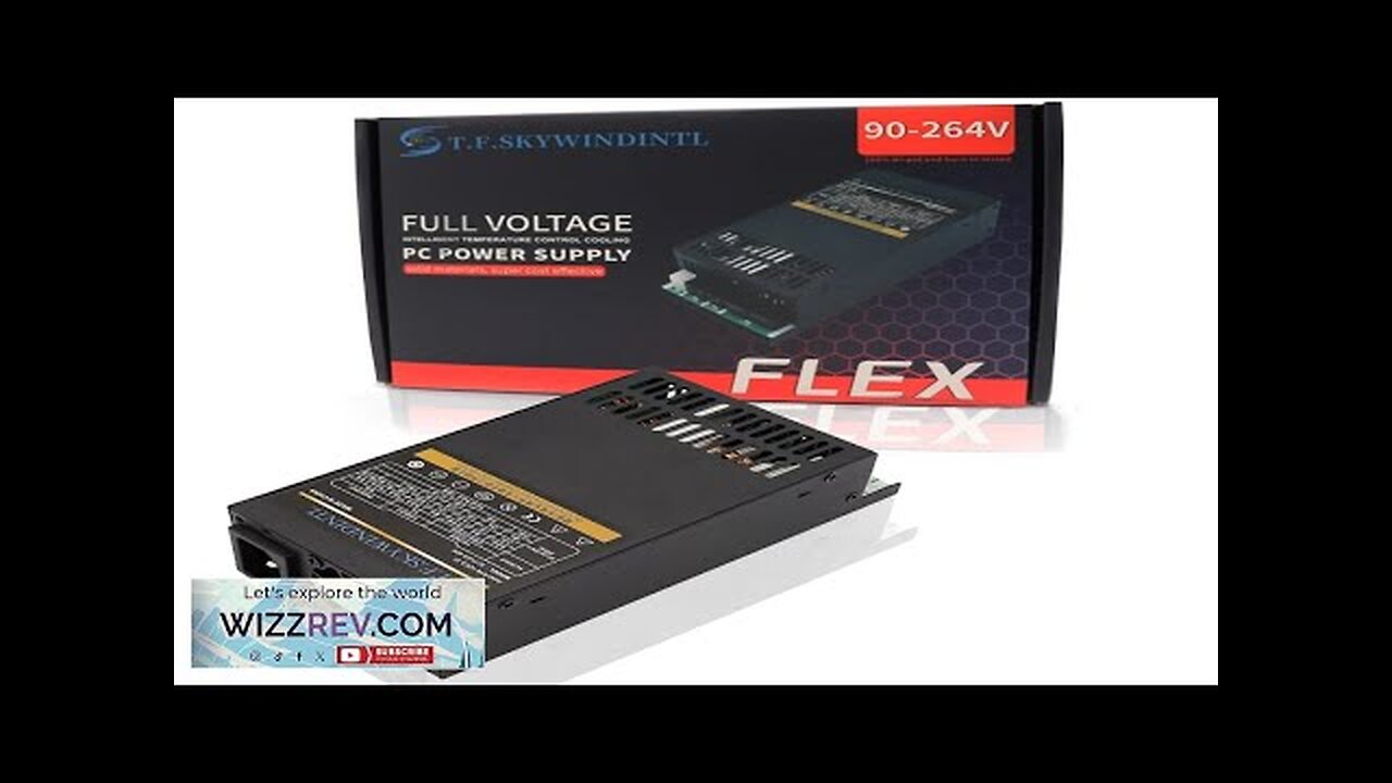 Flex 600W Modular Power Supply Small 1U Computer PSU Flex-ATX 500W Review