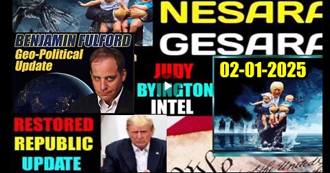 Judy Byington Update 2.1.25 - Trump Just dropped BOMBSHELL ~ This Changes EVERYTHING