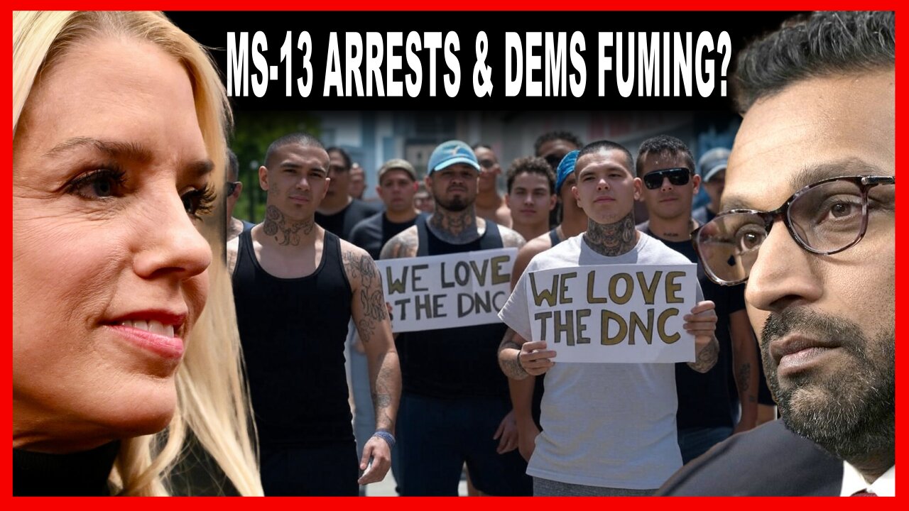 MS-13 ARRESTS & DEMONCRATS FUMING?
