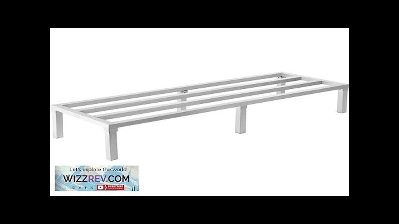 VEVOR Newly Upgraded!Aluminum Dunnage Rack Stationary Dunnage Rack 60' x 20' x 12' Storage Rack - Silver 1