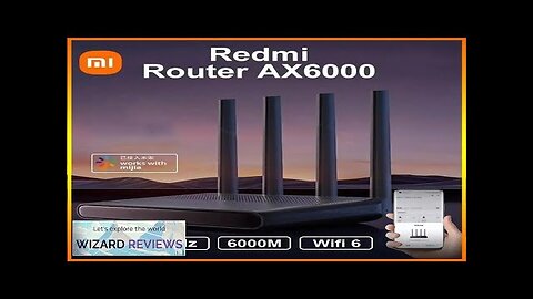 New Xiaomi Redmi Router AX6000 Repeater WiFi Extender VPN IPTV Mesh Networking Review