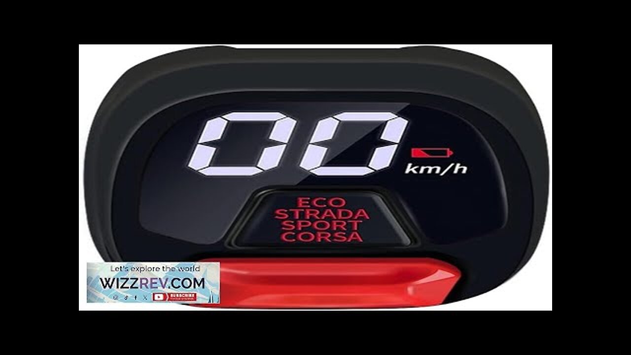 Stopwatch Assembly Instrument Display Accessories Compatible with Segway Ninebot Gokart Review