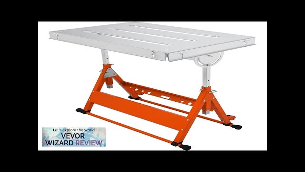 VEVOR Welding Table 30" x 20" 400lbs Load Capacity Steel Welding Workbench Review