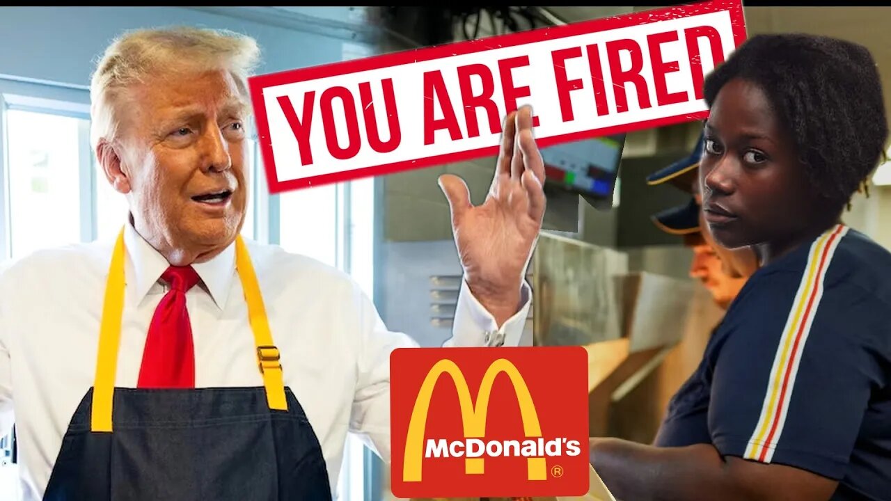 Donald Trump FIRES McDonald's Employees | Shocking Video