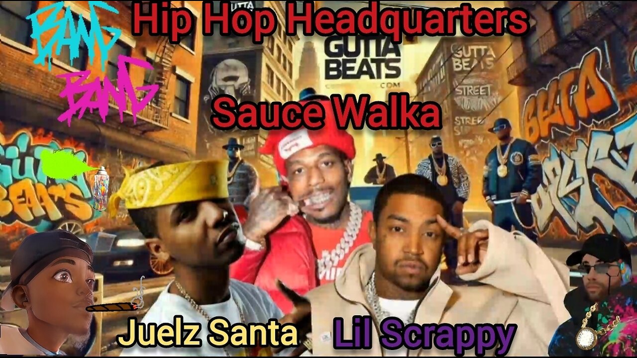 😳Sauce Walka Gets Stitched Up!🩸|Lil Scrappy Talks Getting Robbed💰|Juelz Santana Shows His Crib🏡