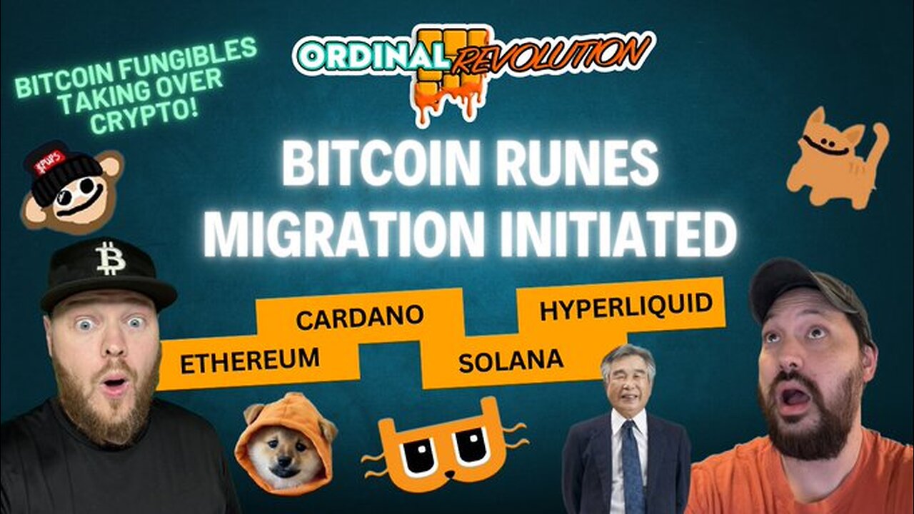 BITCOIN RUNES MIGRATION INITIATED (Which Chains Will Be The Best Fit?)