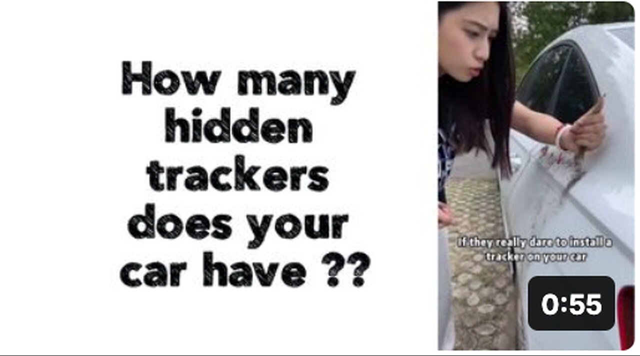 How many hidden trackers does your car have ??