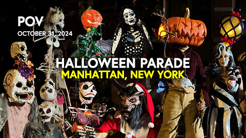 🎃 2024 NEW YORK'S VILLAGE HALLOWEEN PARADE: POV Greenwich Village, Manhattan, USA / NYC Halloween