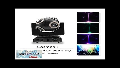 150W DJ Disco Rotating Beam ball Omni-directional Rotation DMX512 voice controlled Used Review