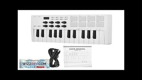 M-VAVE 25-Key MIDI Control Keyboard Portable Mini USB MIDI Controller with 25 Review