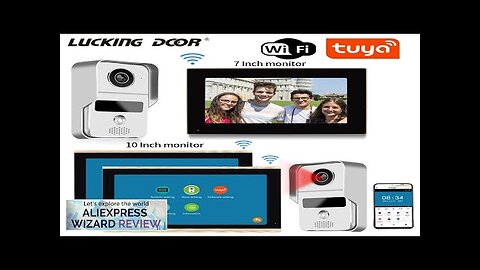 7 Inch Tuya Video Doorbell WiFi Outdoor Door Bell Waterproof IP65 Intercom Review