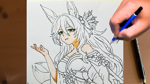 Fan Art Spotlight: Sketching Fugue from Honkai Star Rail