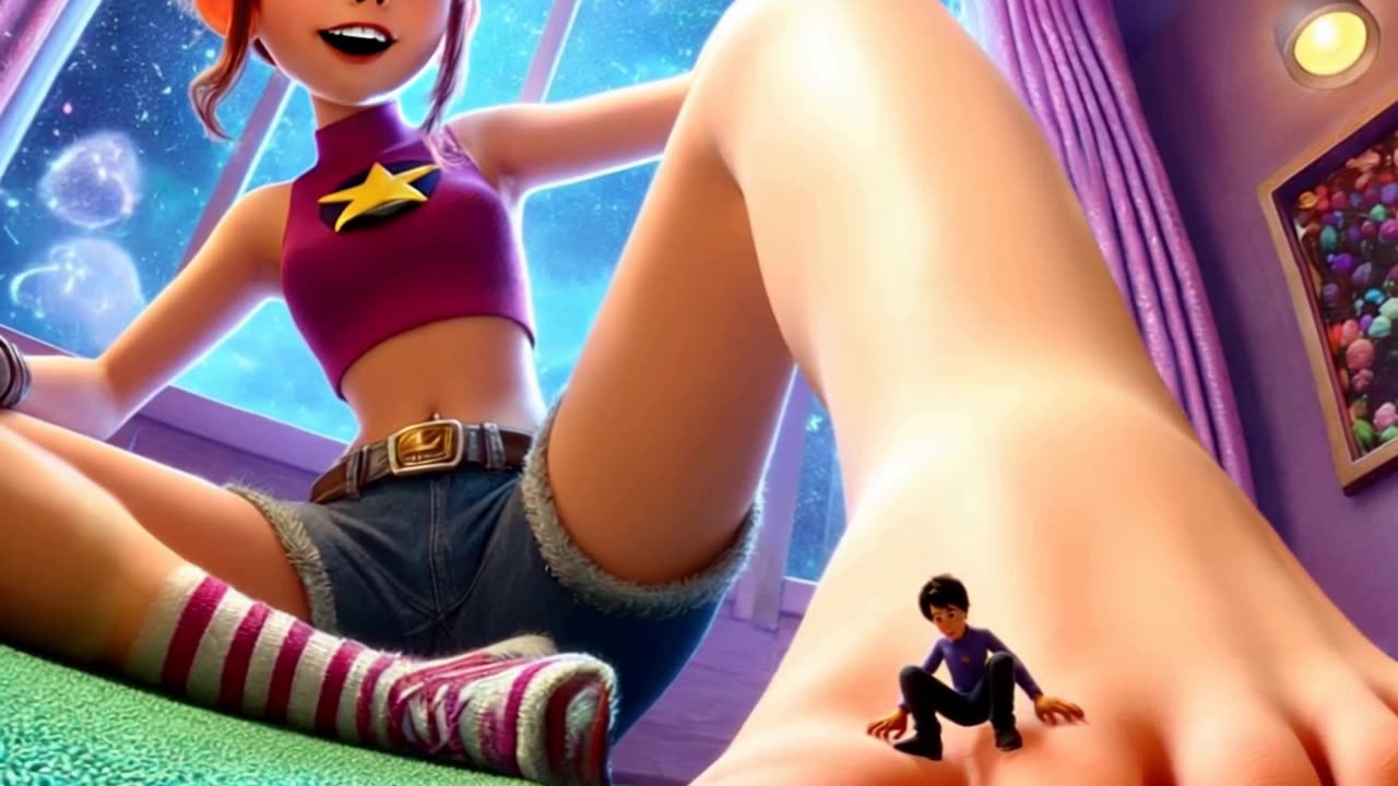 Toe-tally Fine! I Like Being Small! Just be Careful with that shrink ray!