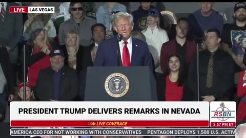 President Donald J. Trump Holds His First Rally After Inauguration in Las Vegas! - 1/25/2025