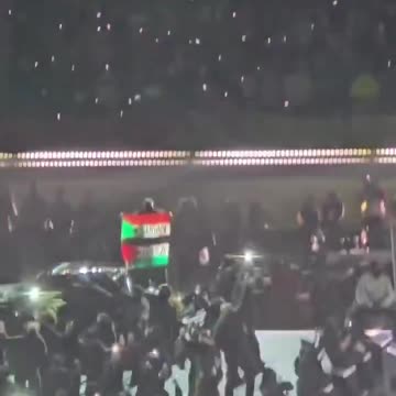 USA - FOOTBALL AMERICANO. PROTESTA SHOW NEL NOME DI GAZA E DEL SUDAN (10.02.25)