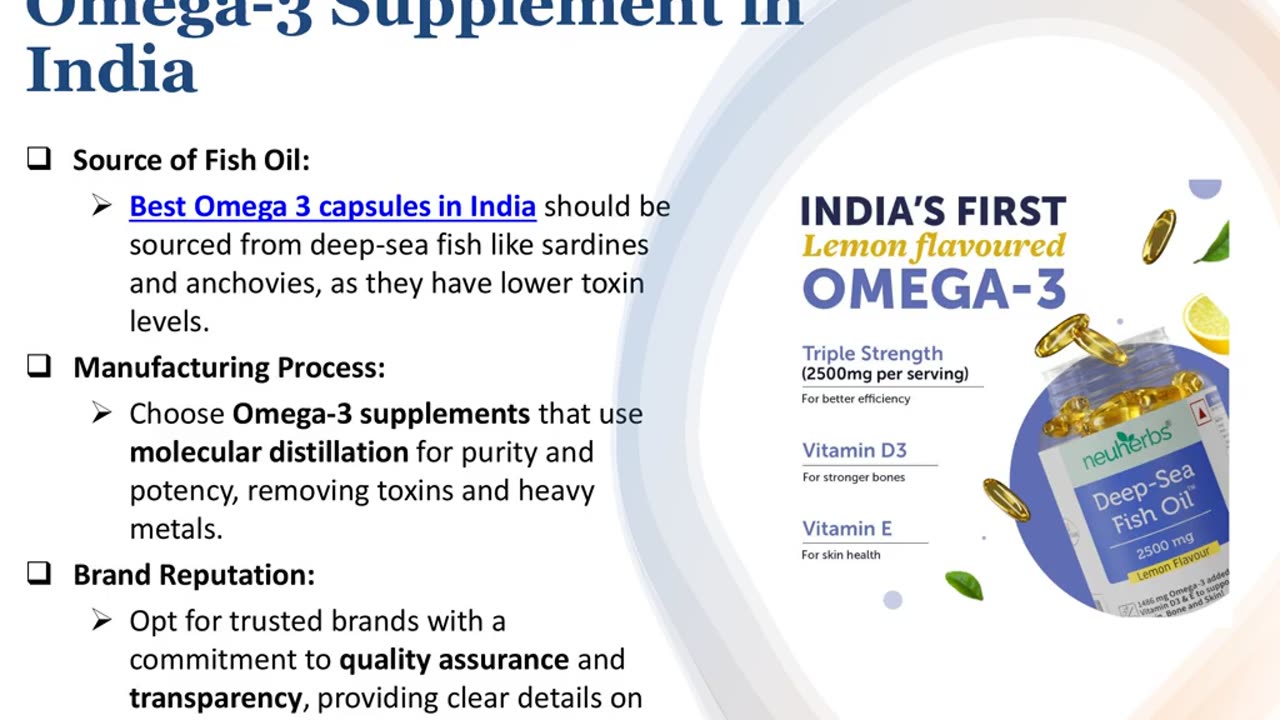 Choosing the Best Omega-3 Supplement: A Comprehensive Guide