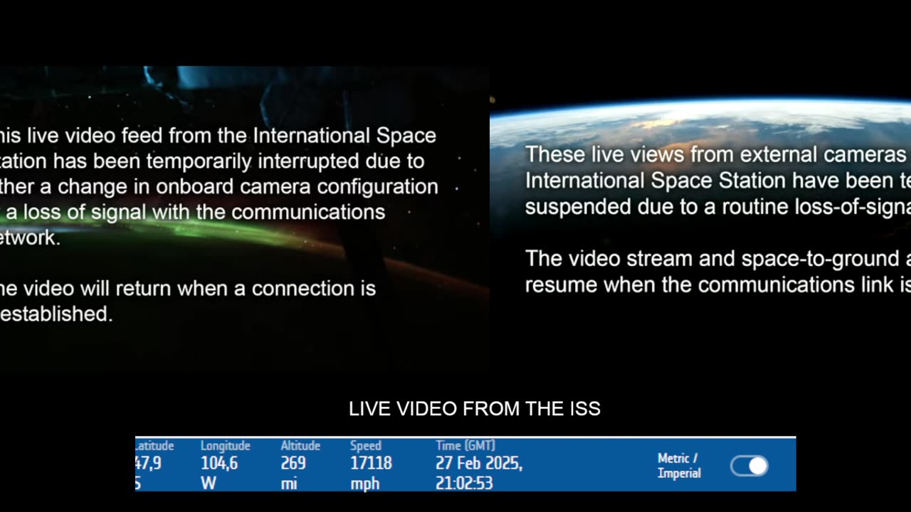 Live Video From The International Space Station