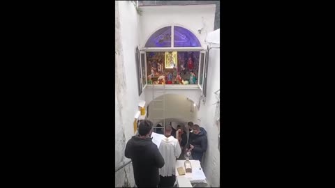 Amalfi (SA) - Levata del Bambino all’edicola votiva della Madonna della Neve (27.01.25)