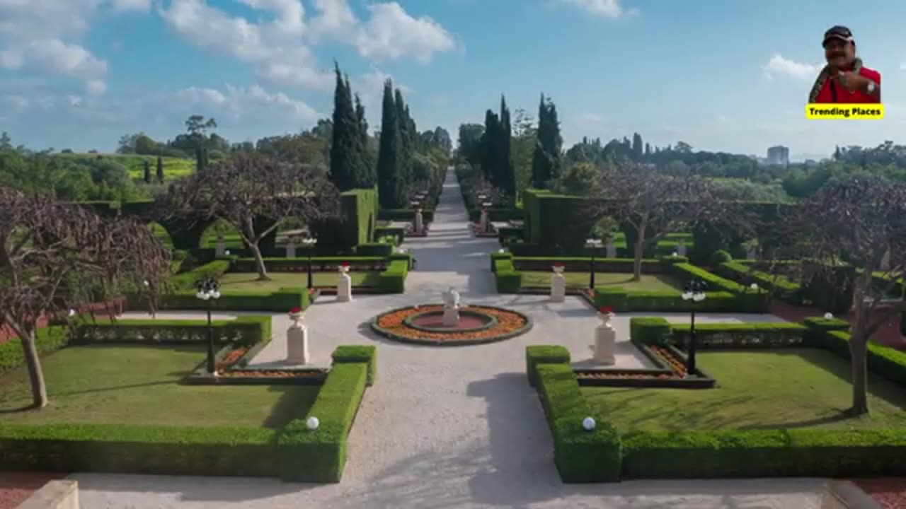 💋The Bahai Gardens in Acre, Hanging Gardens of Haifa, Israel