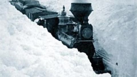 Nature’s Wrath: A Train Buried in Snow + Johnstown’s Disaster