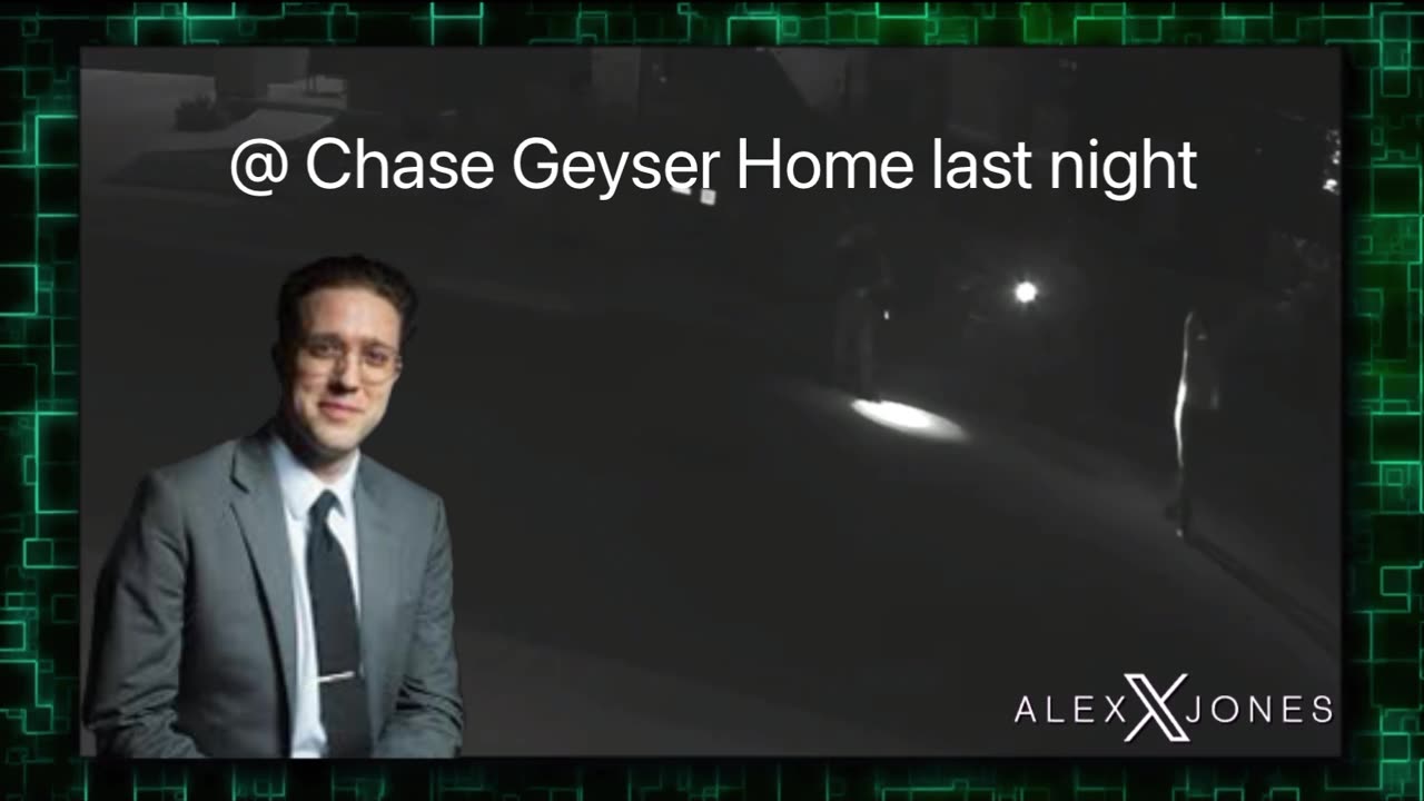 Someone called the cops last night and said Chase Geyser is about to kill his family.