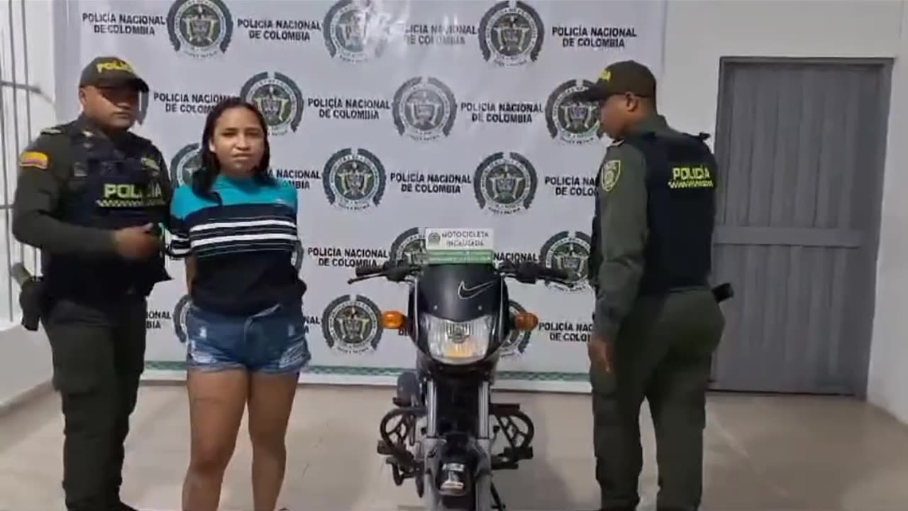 CAPTURA DE JOVEN LADRONA EN VALLEDUPAR