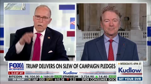 Dr. Rand Paul Joins Kudlow to Discuss His Fiscally Responsible Budget Solution