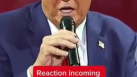 Reaction donald trump