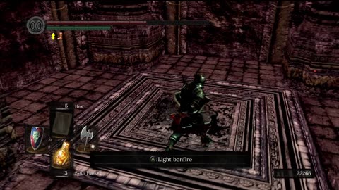 Dark Souls Remastered | Bonfire run: Just after Centipede Demon to hidden bonfire in Lost Izalith