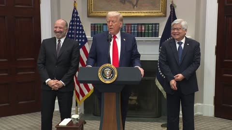 President Trump Makes an Investment Announcement on Chips 3/3/2025