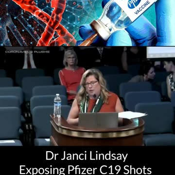 Dr Janci Lindsay Exposing Pfizer C19 Shots SV40 Cancer Element
