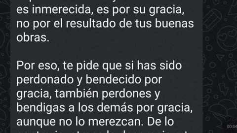 Perdona y serás perdonado.