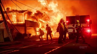 Tens Of Thousands Forced To Flee Terrifying Fires In Los Angeles