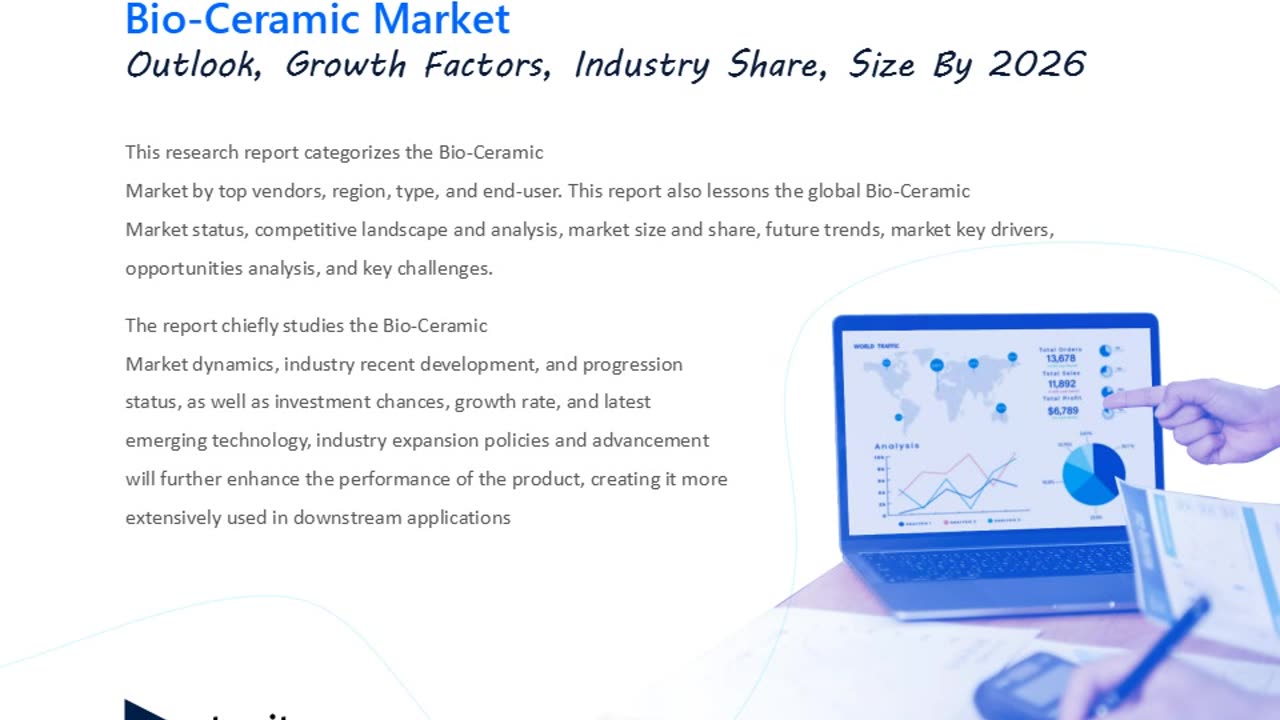 Bio-Ceramic Market: Key Growth Factors, Trends, SWOT, Insights, and Forecast to 2031