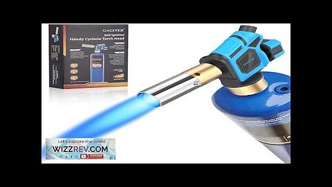 Propane Torch Head Handy Cyclone Torch Head with Self IgnitionTrigger Start Nozzle Review