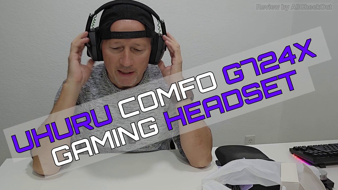 UHURU COMFO G724X Dual Wireless Gaming Headset Review: Stereo Sound, RGB, 32Hr Battery