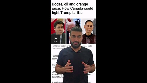 Justin Trudeau swings back at Donald Trump with 25% tariff retaliation