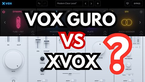 XVOX vs VOXGURU & Xvox Pro | Vocal Chain Plugins