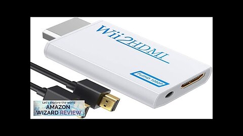 BD&M Wii to HDMI Adapter WII to Hdmi Converter Connect Wii Console Review