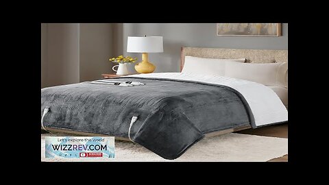 Sherpa Soft California King Electric Blanket with Dual Controls Heating Blankets Review