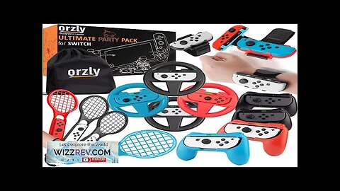 Orzly Sports Family Party Pack Accessories Bundle Designed for Nintendo Switch Review