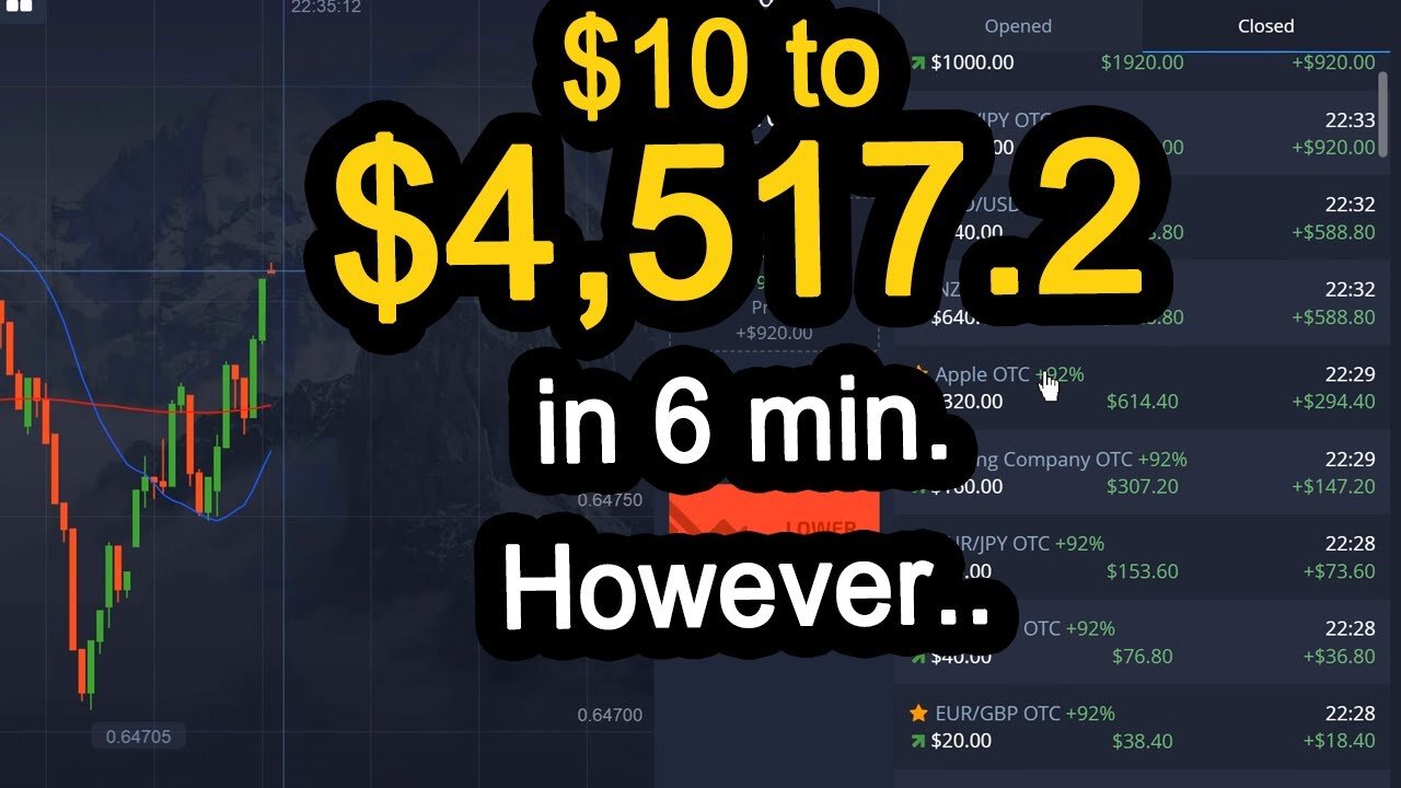 $10 to $4,517.2 in 6 minutes but...