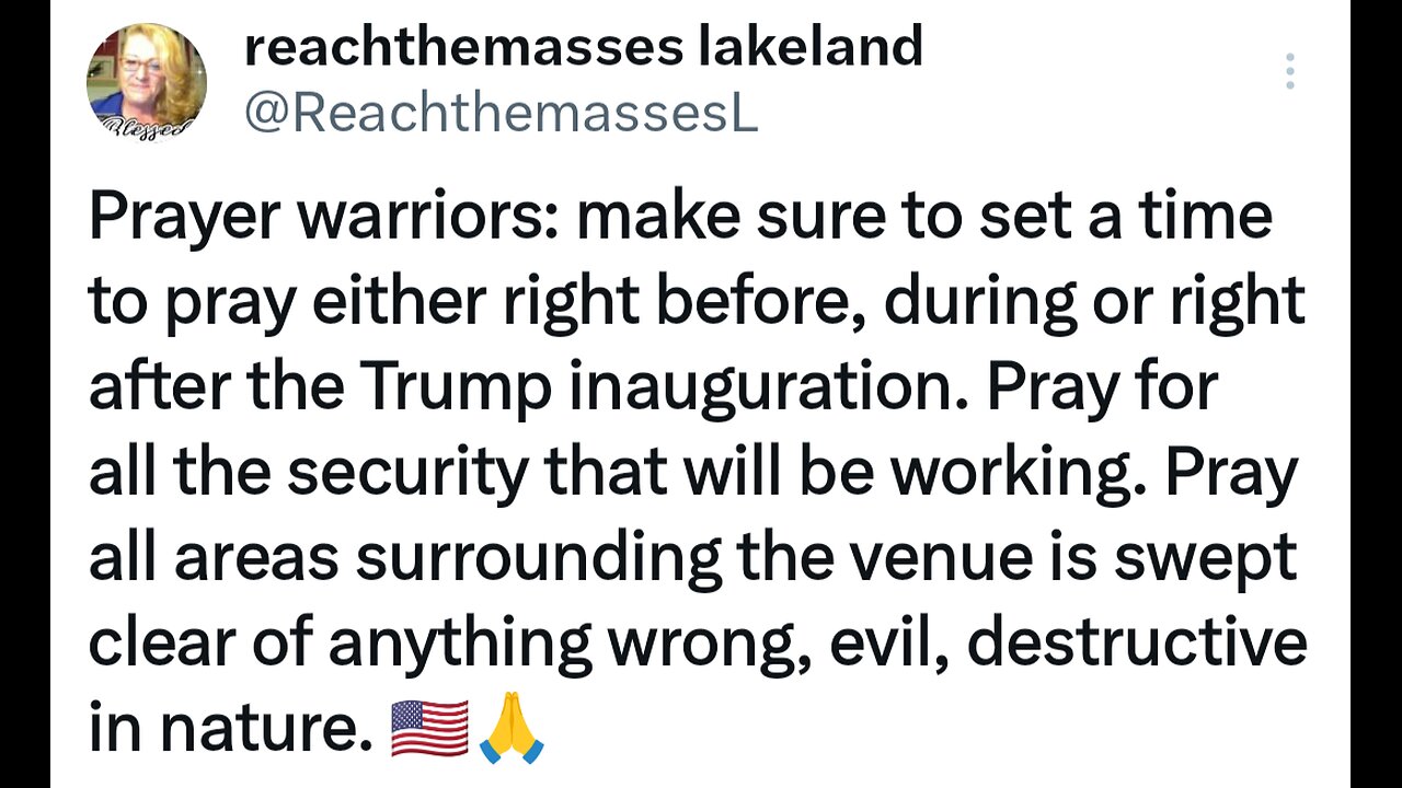 Calling all Prayer warriors now.